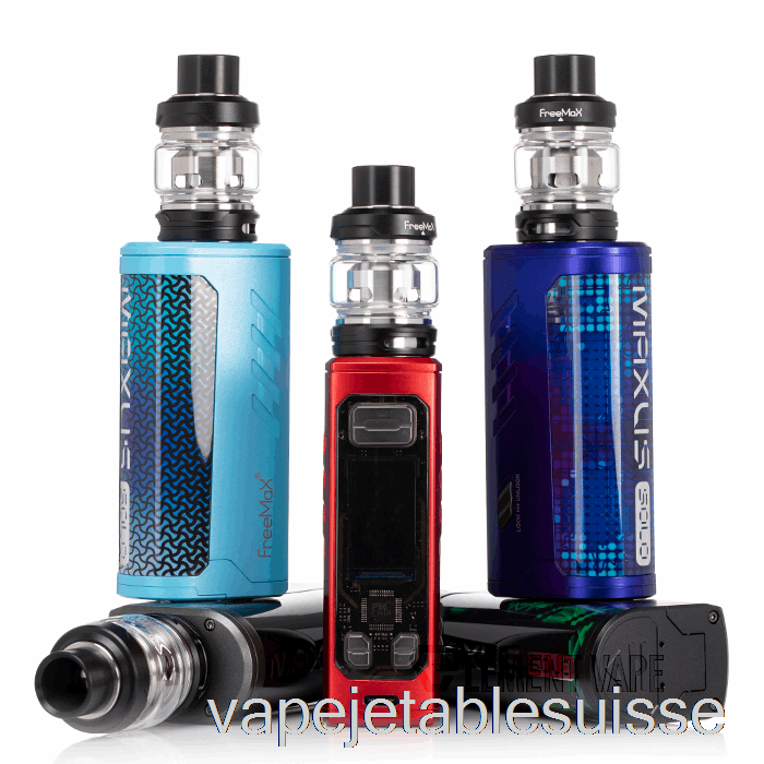 Vape Suisse Freemax Maxus Solo 100w Kit De Démarrage Argent